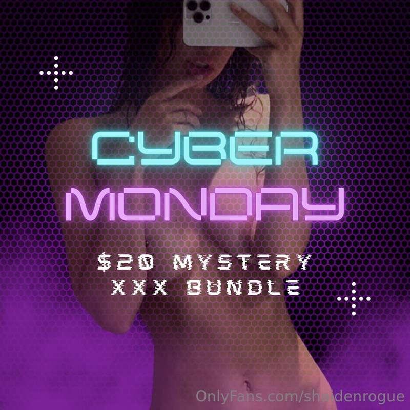 HAPPY CYBER MONDAY! 👾TODAY ONLY! I'm sending out $20 XXX 🔞 M..