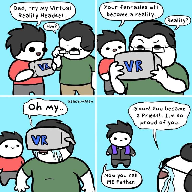 Dad VR (w/ BONUS PANELS)