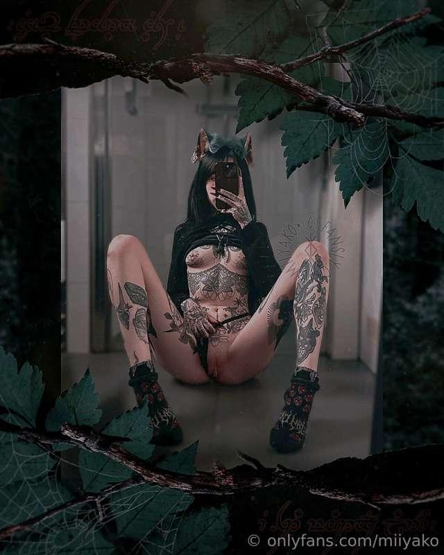 A wild woodland fox would love to see your cum dripping out ..