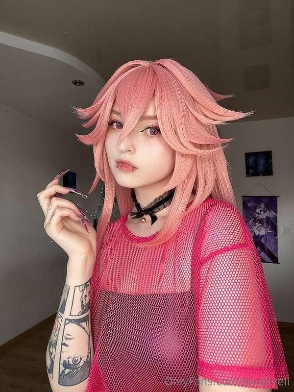 Omg I love this pink look 💖