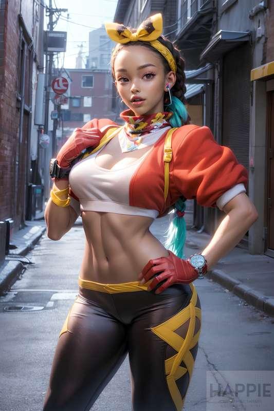 HP215 - Kimberly Jackson (Street Fighter 6) キンバリー(ストリートファイター) (99 Images)