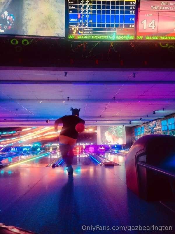 Cosmic Doggo Bowling! #TBT to Big Bear Romp! 🐶❤️🎳 #Throwback..