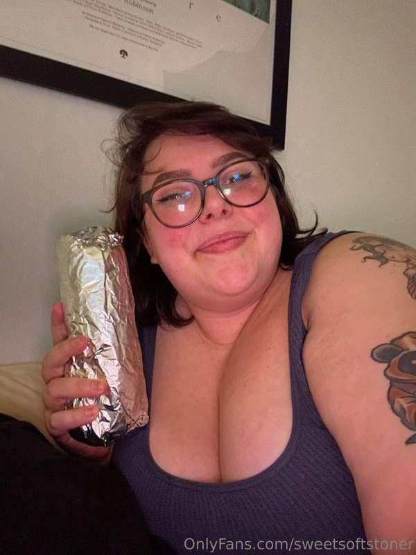 When the burrito is almost as big as your head 🥲🥹