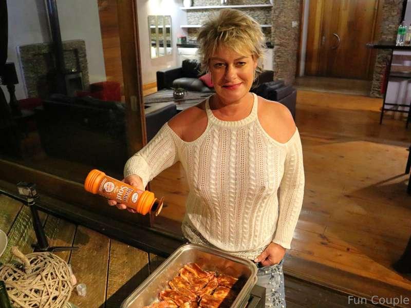 It was time to dress up for a BBQ. Do you approve?