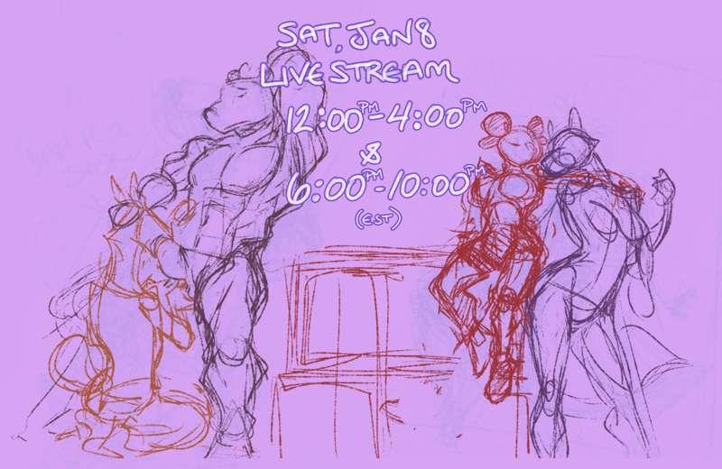 Upcoming Livestream - Jan 8