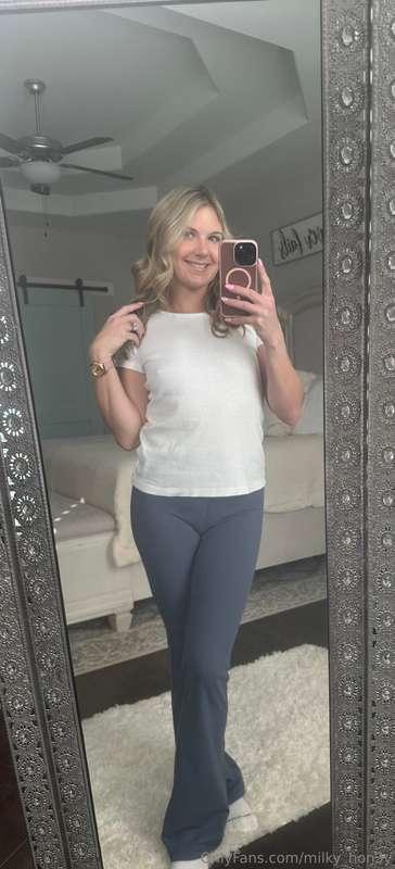 Headed out shopping with no bra so I can watch all the husba..