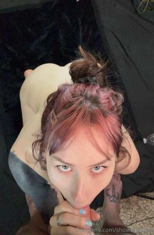 I’m kinda cute with a cock in my mouth huh