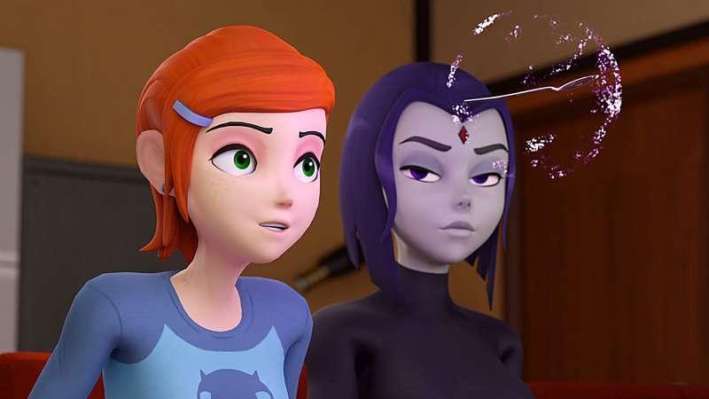 Gwen & Raven - Purple