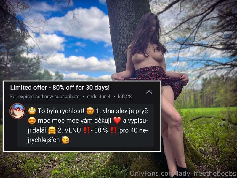 🫣 Nestihli jste 1. vlnu slev na můj VIP profil? 🫣🥳 Tak tady ..