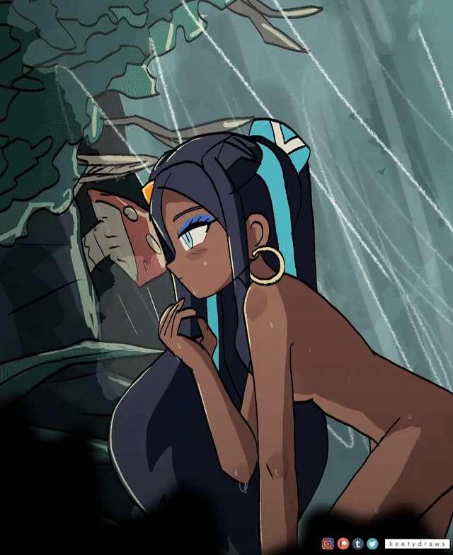 Nessa Showering Animation (NSFW)