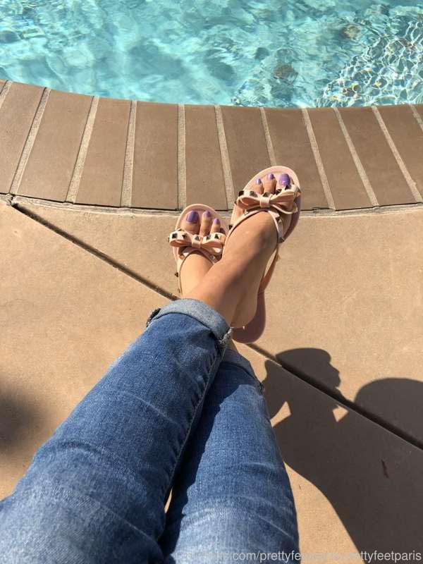 haven’t gotten purple toes in a while. 😍