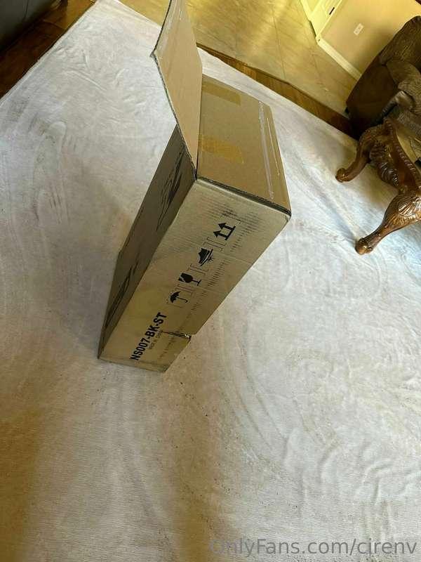 The three stages of building flat pack furniture:
1. Open th..