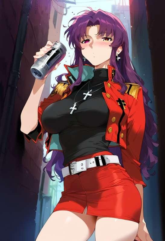 Misato Katsuragi BBC (Request)