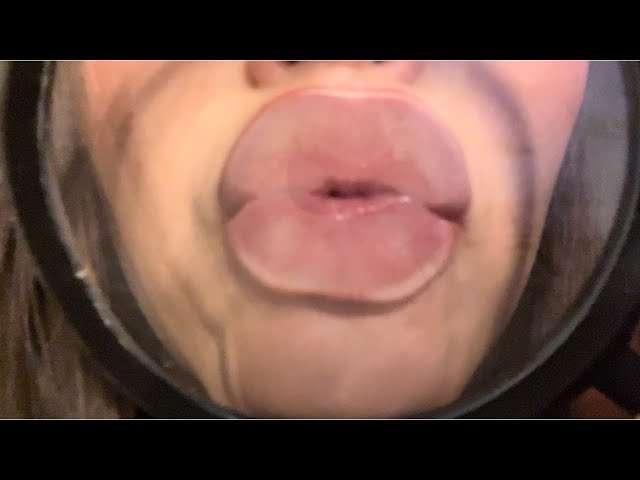 ASMR- Squishy lens kisses 💋