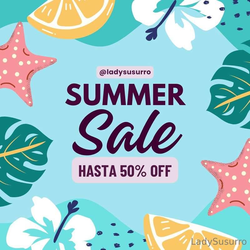 Rebajas de Verano! 🥵🥵🥵50% de Descuento