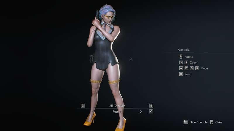 Texture for hot secretary outfit