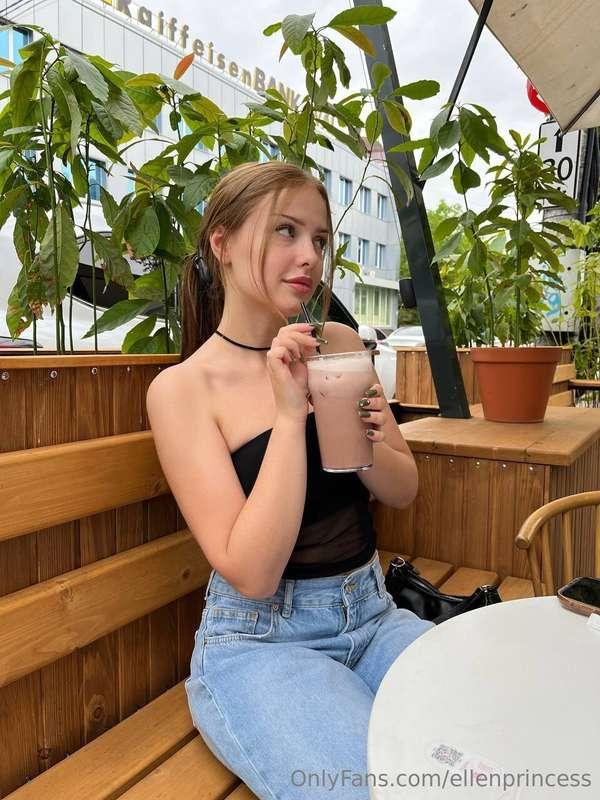 I love going to restaurants with an open terrace in the summ..