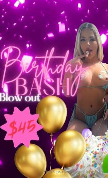 ## 🎂 ***BIRTHDAY BASH BLOWOUT*** 🎂 It's my ****Birthday**** ..