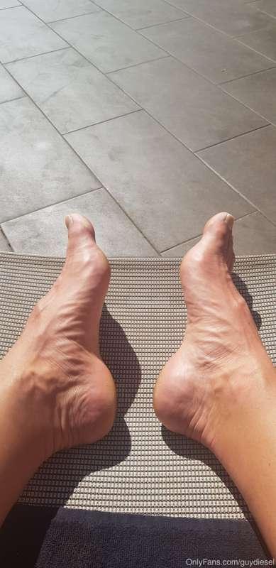 Foot fetish requested by a fan