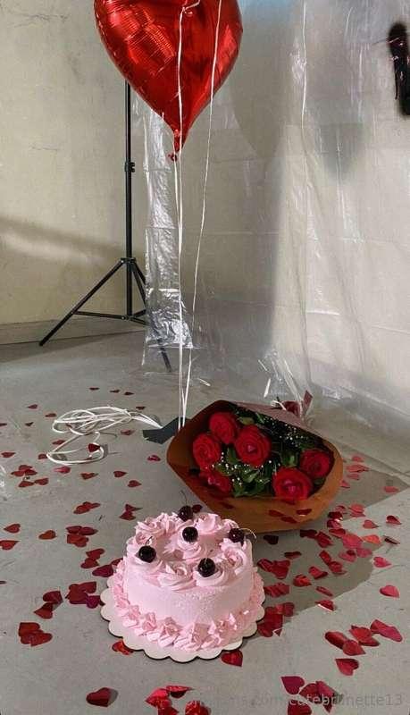 Valentine's Day is about to go, honey.