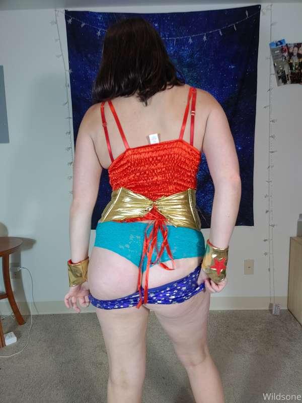 Should have worn the darker blue panties =P