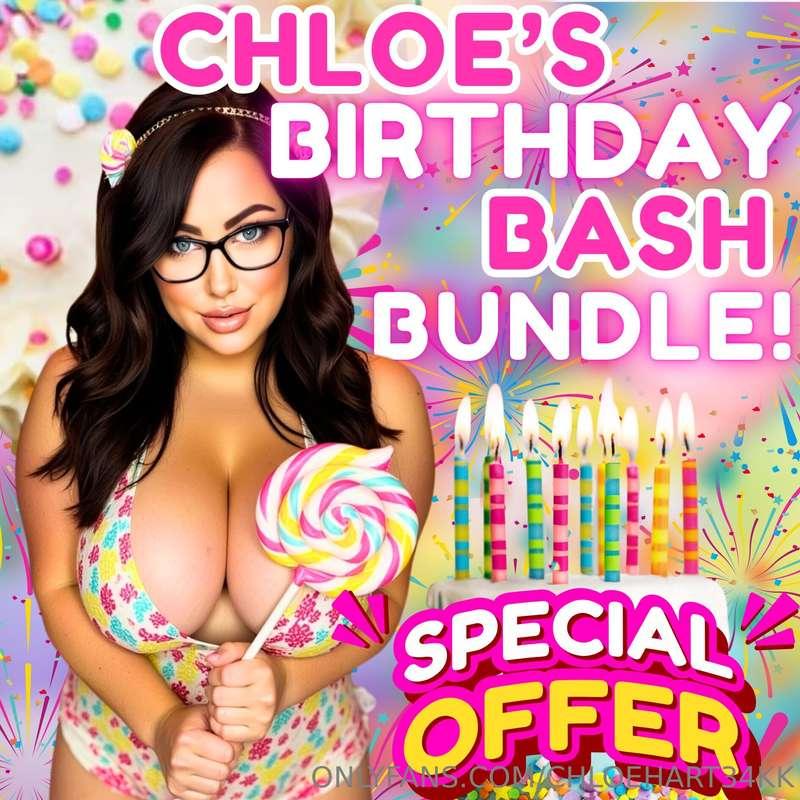 🥳CHLOE'S BIRTHDAY BASH PARTY PACK🥳🎉Open & 𝙄𝙈𝙈𝙀𝘿𝙄𝘼𝙏𝙀𝙇𝙔 receiv..