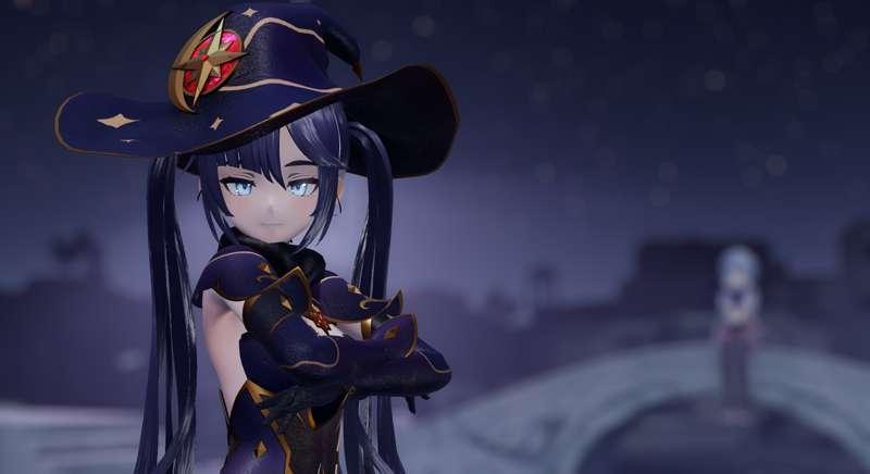 【4K Quality】 WiggleWiggle - Mona & Ganyu ✦ Genshin Impact MMD