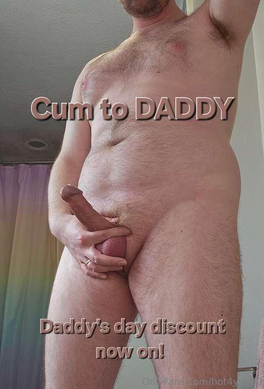 It's father's day this weekend... or should I say daddy's da..