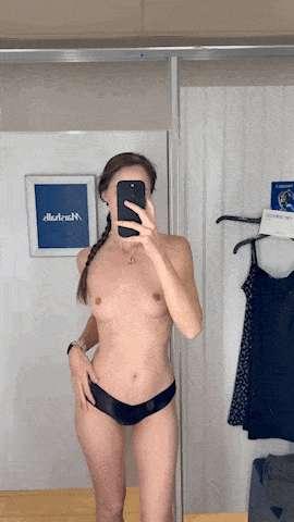 Dancing naked in a Marshalls dressing room near you 😘