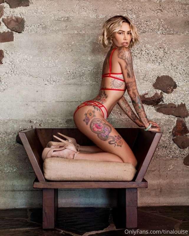 The woman in red ❤️