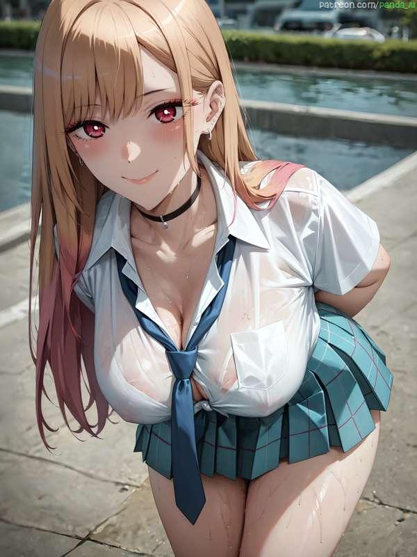 Pretty hawt day for Marin (NSFW+H)