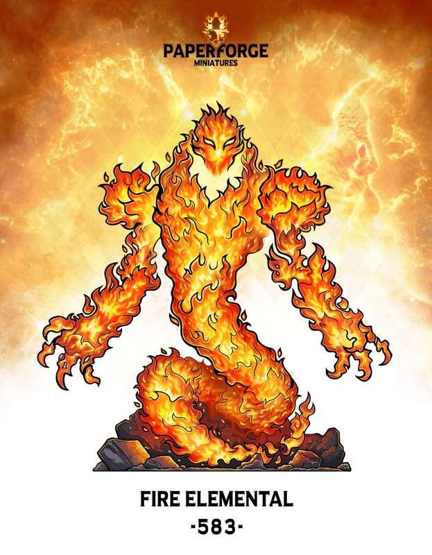 #583 Fire Elemental