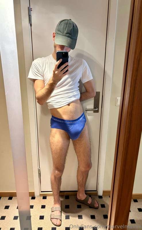 My underwear is doing a great job 😂🙈🍆