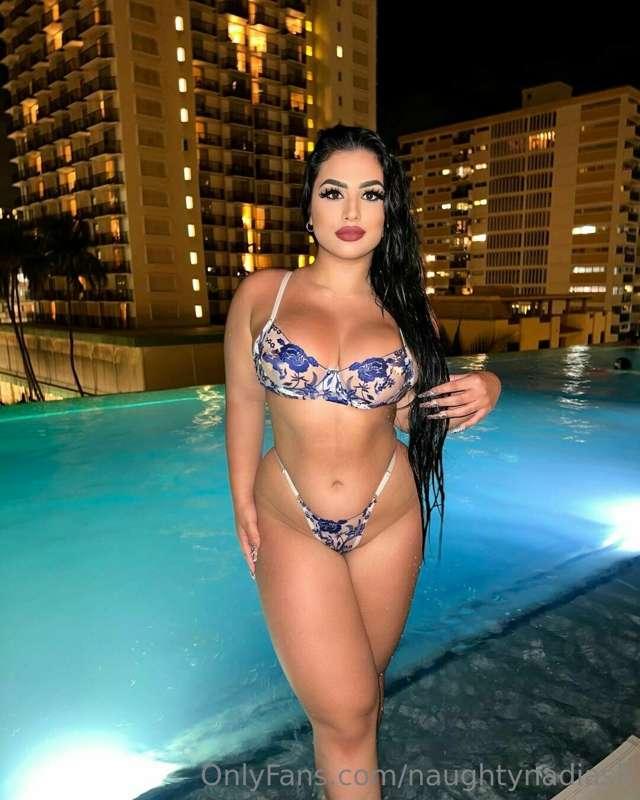 Always so mad hotels don't let you swim nude.. ugh