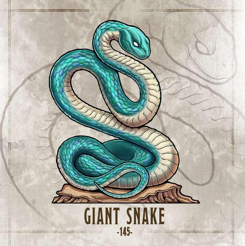 #145 [Reskin] Giant Snake!