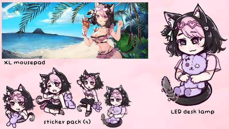 uwumarket summer merch sneak peek 🫣🍰🎀
