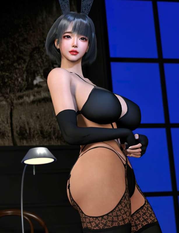 Short hair bunny - 5 pics