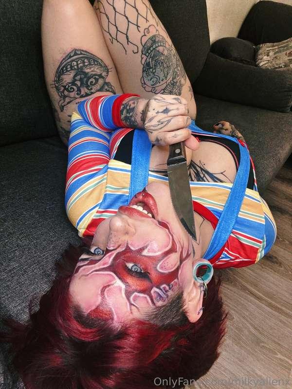 Will you let Chucky play with you tonight? 🔪❤️‍🔥