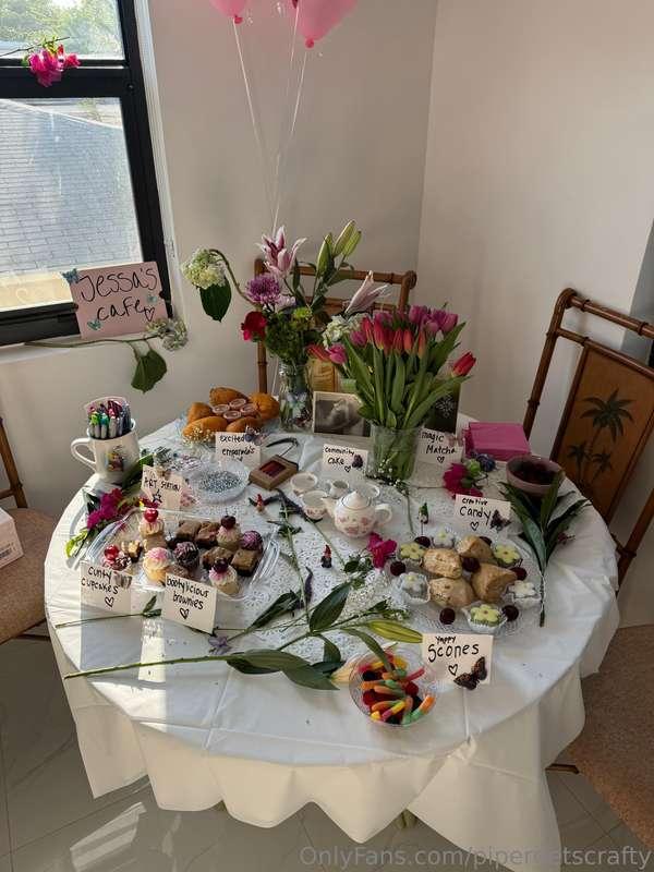 created an all diy cafe for my friends birthday this past we..