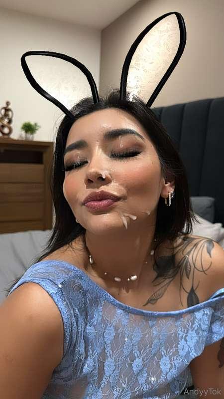 Que rico me dejaron la carita, llena de yakult