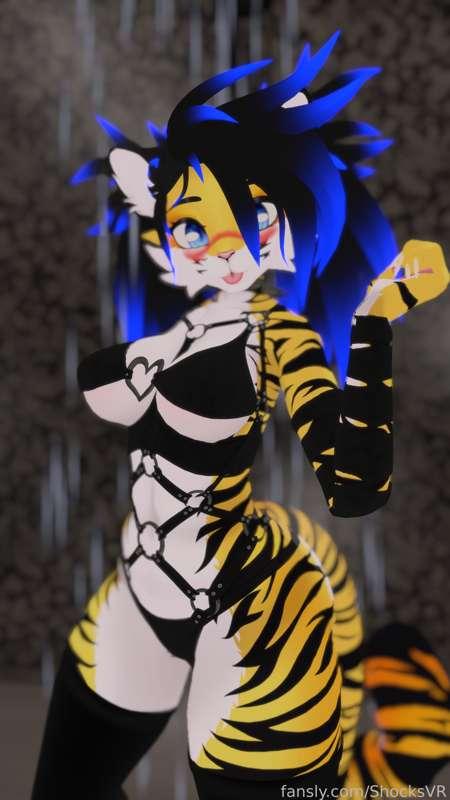 Oh no. I'm wet... wanna join? ^.^
#wet #furry #vtuber