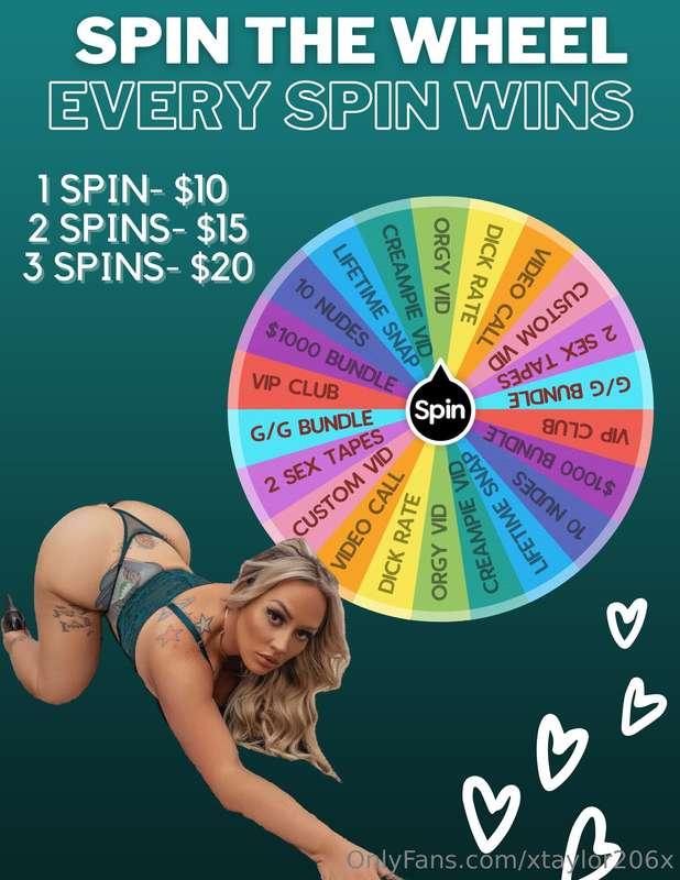 Play with me and I'll add a spin to any package