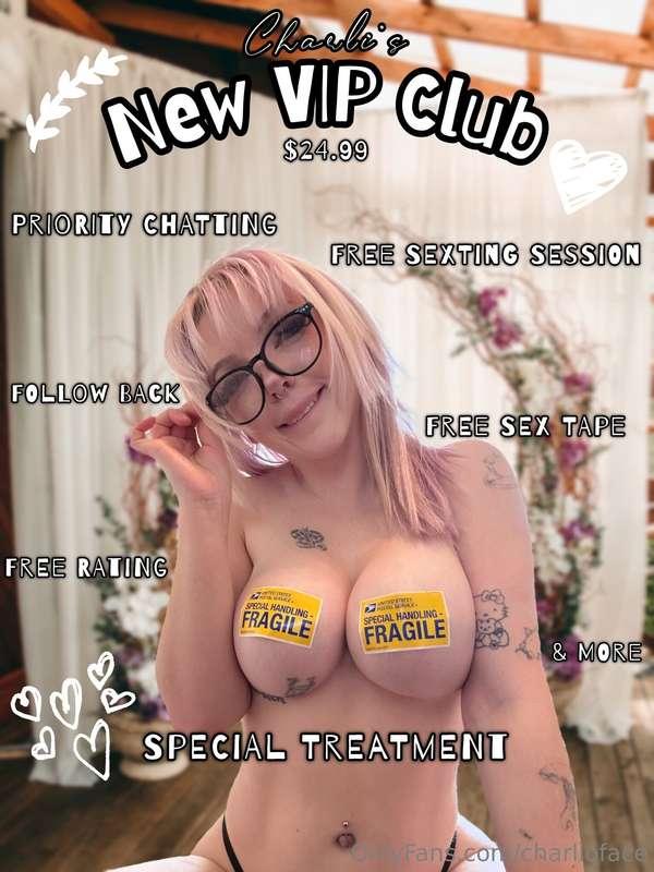 # NEW VIP CLUB! u don't wanna miss this deal 🤤  only members..