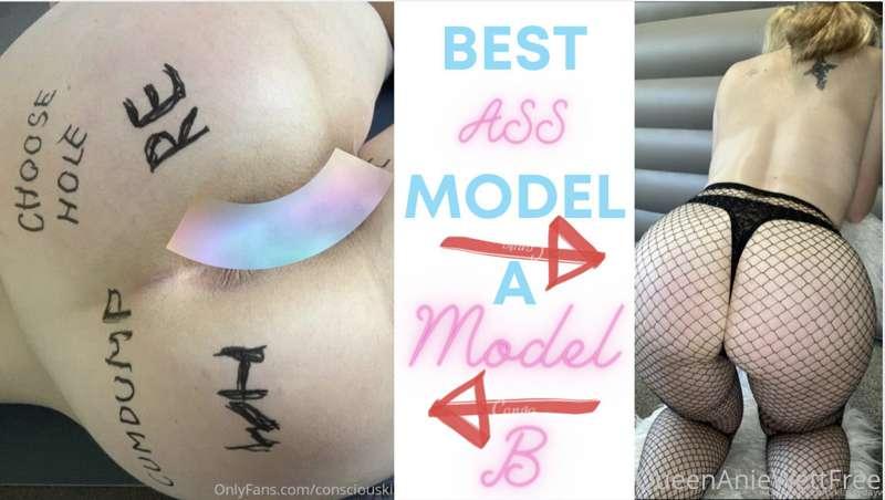 Vote Get a Free Nude! (DM @queenaniewettfree 
Model A : @kla..