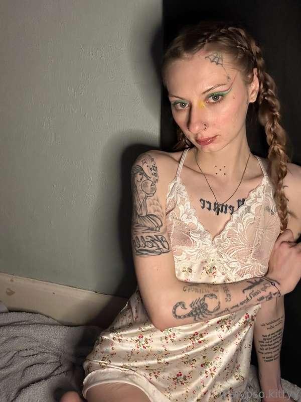 My pretty nipples poking through 