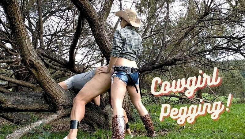 These annoying video black screens 🤬Cowgirl pegging cover 👇🏼