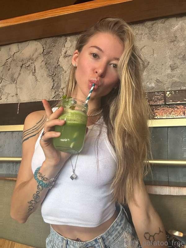 Green is good for my body!  Wish I was always such a good gi..
