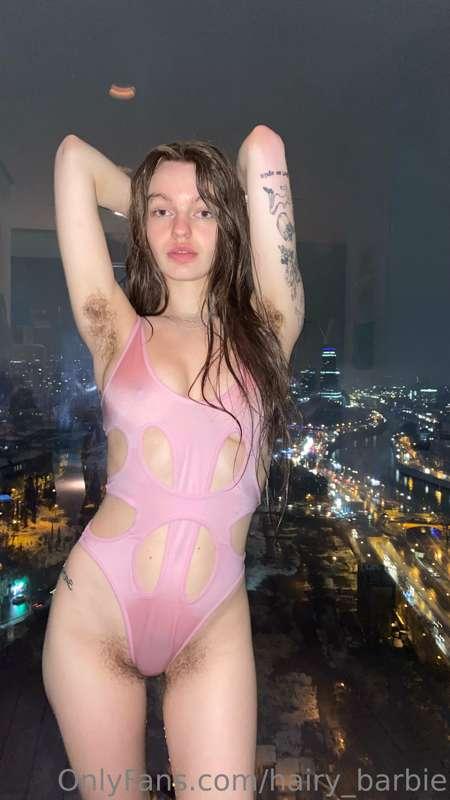 subscribe my page @hairybarbie for nudes