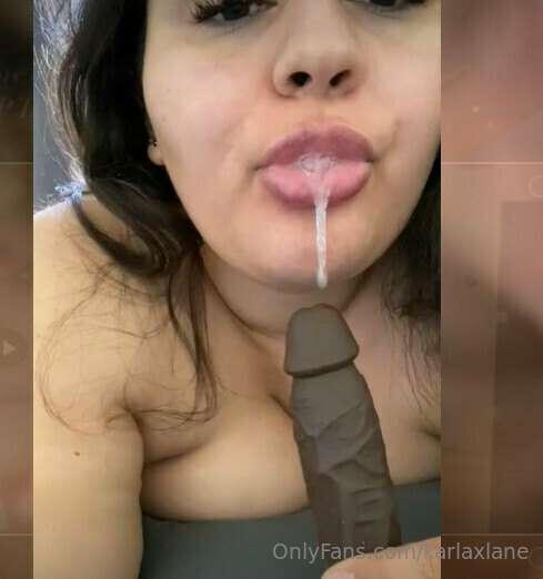 Let me show you how I'd suck your hard dick. My wet mouth & ..