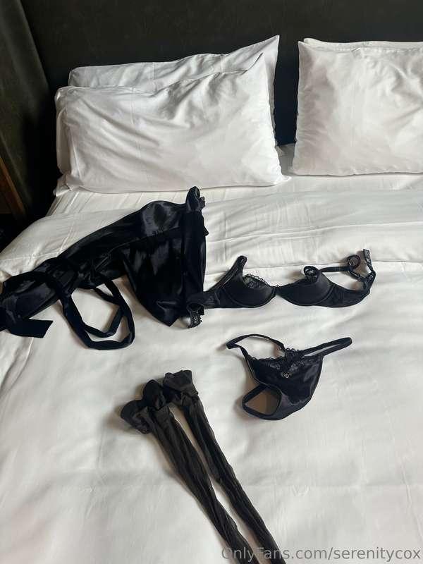 How do I look? I love the way satin panties feel…trying not ..